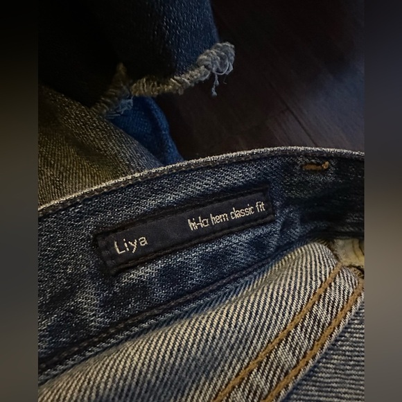 CITIZENS OF HUMANITY LIYA HI-LO HEM CLASSIC FIT JEANS size 25 style 1620C-749 - Picture 2 of 9